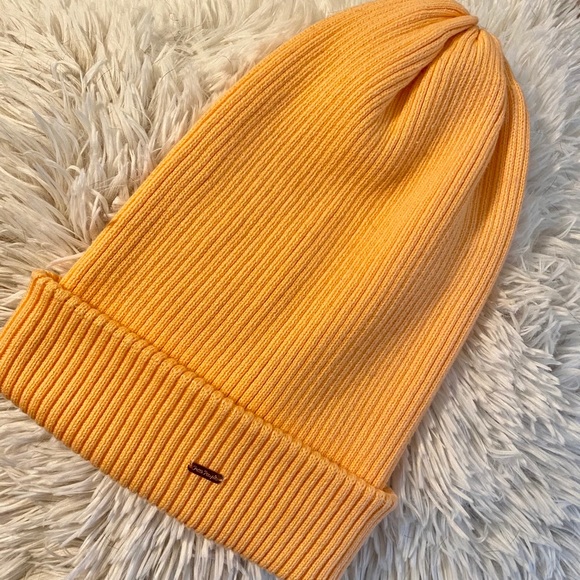 Free People Accessories - Free People Orange Slouchy Beanie